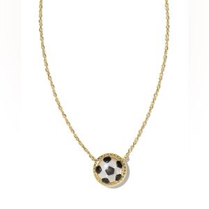KENDRA SCOTT Soccer Pendant Necklace